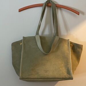 Margot Sage Green Tote Bag